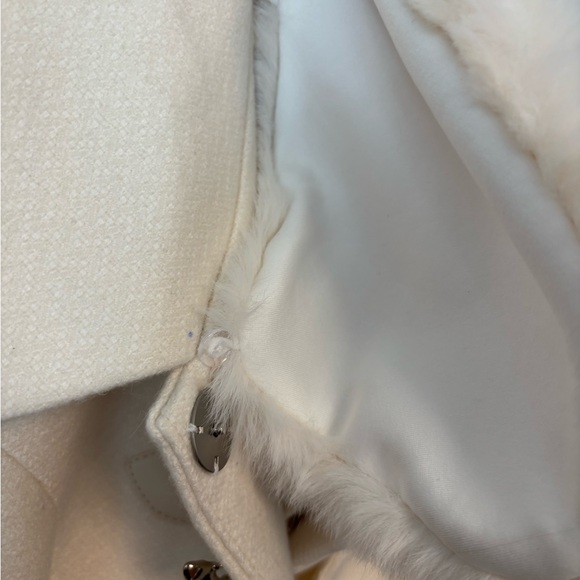 NWT Devil Inspired XS Women's Coat with detachable fur and bow - Picture 8 of 11